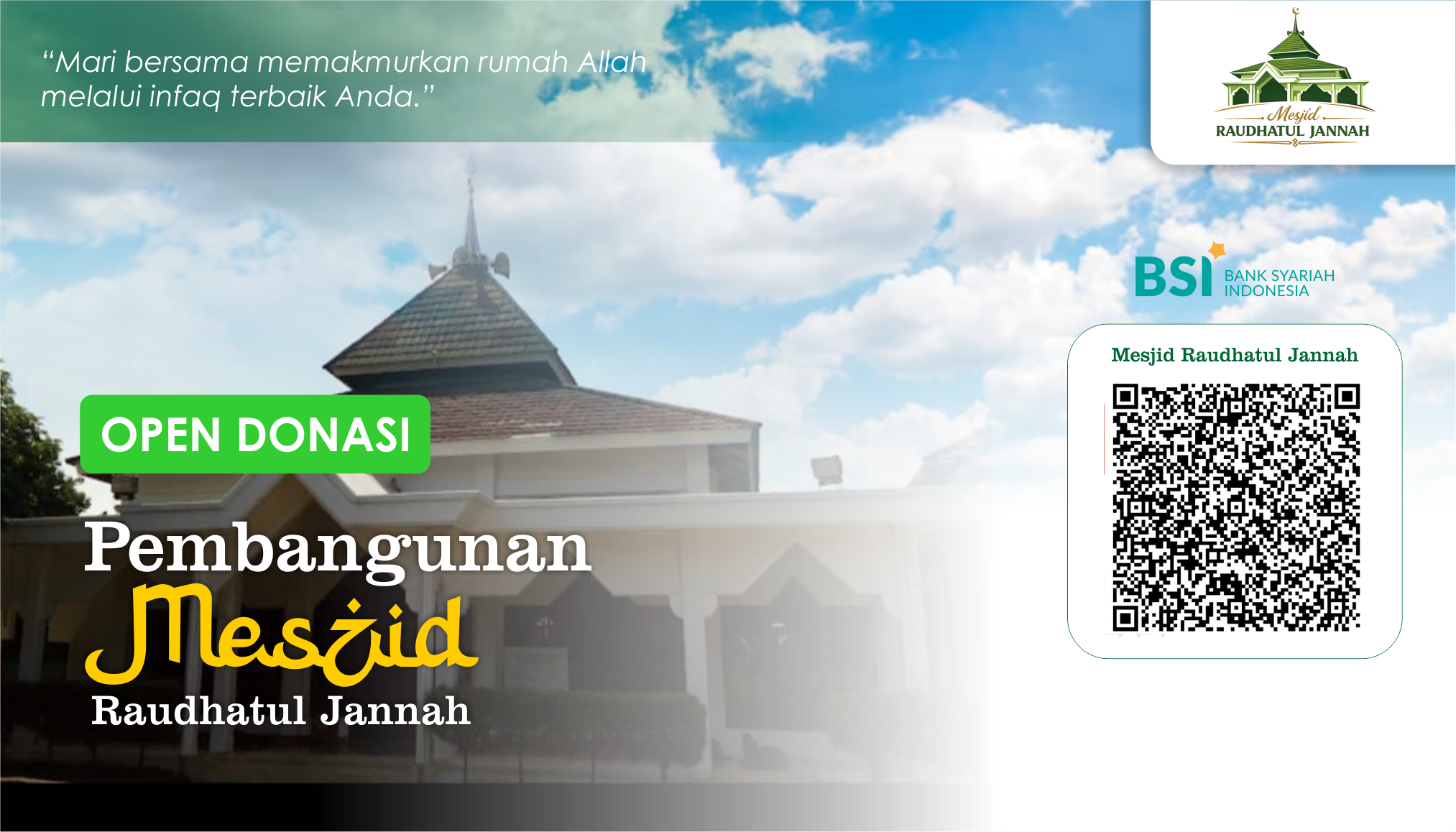 Open donasi, Siapkan donasi mu